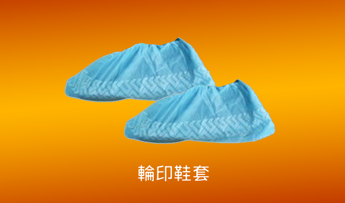 Wheel print shoe cover